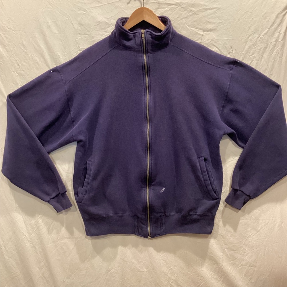Vintage LL bean x Russell Athletic Zip Up Sweatshirt Made in USA size tall large